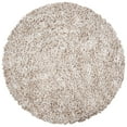 thumbnail image 4 of SAFAVIEH Rio Kynaston Solid Polyester Shag Area Rug, Beige/Ivory, 2'6" x 4', 4 of 10