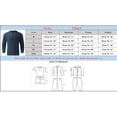 thumbnail image 3 of MIASHUI Chandail-Over à Manches Longues Col Rond Couleur Unie Mode Automne Hiver pour Hommes Veste Décontractée Confortable en Fil Doux Bleu,m, 3 of 5