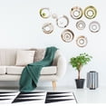 thumbnail image 3 of Wall Sticker Set for Living Room - Modern Flower Mural Art on Sofa Wall Acrylic Wall Home Decoration Sticker, 3 of 7