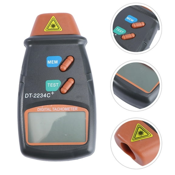 AURARMLET Small Engine Tachometer Tester Automatic Memory Storage 1Set