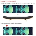 thumbnail image 2 of Alien Emery Surface Skateboard Grip Tape Stickers, PVC Backing, Pack of 2, 8.8x32.6in/22.4x83 cm, 2 of 5