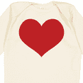 thumbnail image 4 of Inktastic Red Heart Valentine Boys or Girls Long Sleeve Baby Bodysuit, 4 of 5