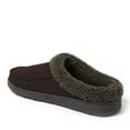 thumbnail image 5 of Dearfoams Men's Brendan Microsuede Moccasin Toe Clog Slipper, 5 of 7