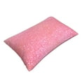 thumbnail image 3 of Fotbe Sparkly Pink Glitter Pillow Cases - Envelope Closure - Luxury, Extra Soft, Cooling Pillow Covers - Wrinkle, Fade, Stain Resistant-20"x30", 3 of 9