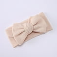 thumbnail image 2 of KONDYS And Toddlers Oversized Bow Headband Children's Knitted Knotted Headband Fontanelle Hair Accessories Headflower Cute Cozy Baby Headbands, 2 of 9