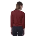 thumbnail image 4 of Moomaya Cardigan d'Été Décontracté en Coton à Manches 3/4 pour Femmes, 4 of 7