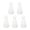250ml, variant on 5Pcs Triangular Laboratory Flasks with Leakproof Cap Portable Clear Plastic Graduated Flasks for Laboratory Experiment