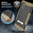 thumbnail image 3 of Tri-Shield Series for Samsung Galaxy A04s/A04/M13/A13/A32 5G Case, [Military Grade] Rugged Phone Cover with Metal Kickstand [Includes Wrist Strap Lanyard], 3 of 6