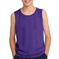 thumbnail image 2 of UACY Boys Tank Tops Casual Sleeveless Crewneck Athletic Workout Tees Basic Solid Undershirts (Dark Purple, 3-4 Years), 2 of 6