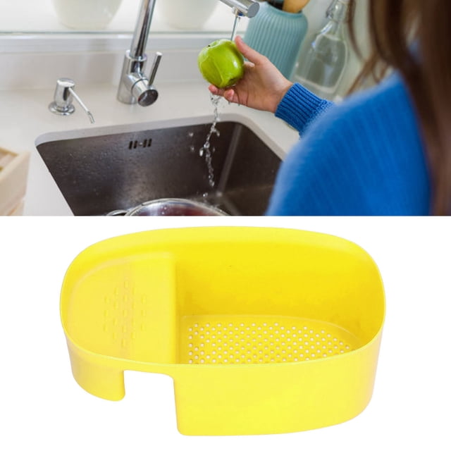 Escurridor Para Fregadero De Cocina, Colador De Malla, Estante De Almacenamiento Para Residuos De Limpieza De Frutas Y Verduras