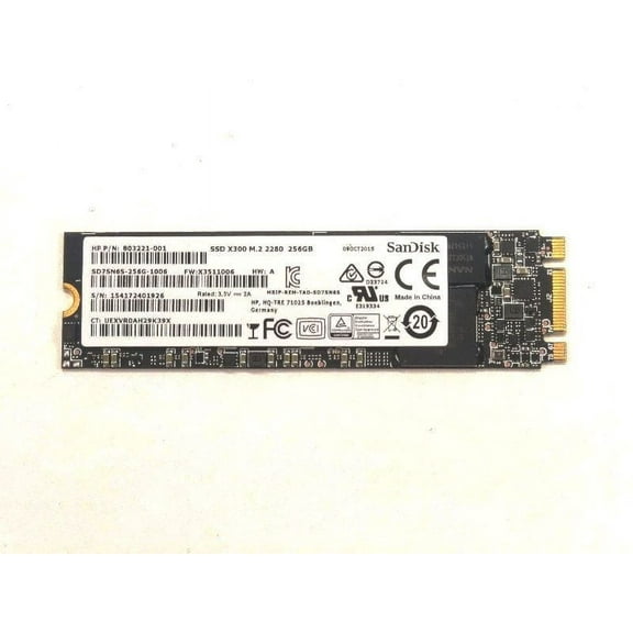 Genuine HP 256GB Solid State Drive (SSD) 803221-001