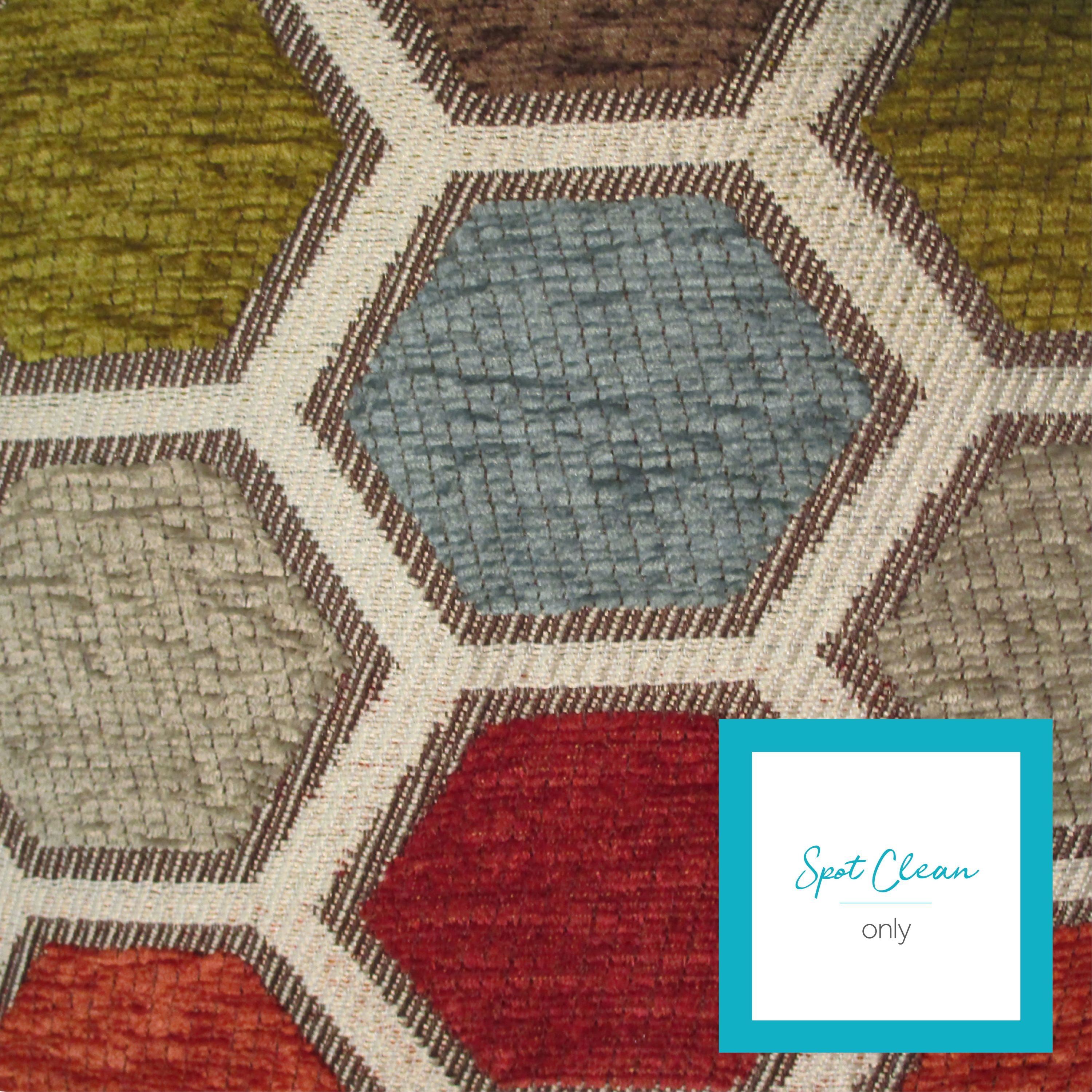 Better Homes & Gardens Multi Hexagon Decorative Throw Pillow, 18" x 18", Multi