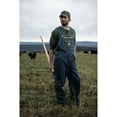thumbnail image 2 of Liberty Men's and Big Men's 100% Cotton Stonewashed Denim Bib Overall, 2 of 3
