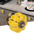 thumbnail image 3 of Pomos De Cerámica De Calabaza, Pomos De Puerta, Para Muebles, Cajones, Armarios, Cajones Ccdes Otros, 3 of 8