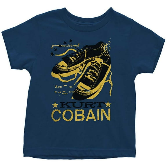 Kurt Cobain Kids Toddler T-Shirt: Laces (12 Months)