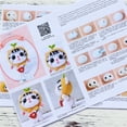 thumbnail image 3 of Dvkptbk Cute Cat Pattern Handmade DIY Poke Wool Felts Material Production Package, 3 of 7