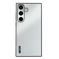 For Samsung Galaxy A14 5G Case Slim Fit Soft TPU   Metal Super Ultra-Thin A14 5G Phone Back Cover Light Protective Brushed Finish Coating Case Compatible Samsung Galaxy A14 5G,Silver