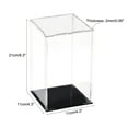 thumbnail image 2 of Caja de exhibición de acrílico Uxcell, protección contra el polvo, vitrina para coleccionables 3.9x3.9x7.9 pulgadas, 2 of 6