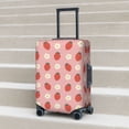 thumbnail image 4 of Salouo Strawberry Pattern Travel Dust-proof Suitcase Cover, Softside Suitcase Protector Luggage Cover Protector for 18-32inch ,Not Included Suitcase, 4 of 8