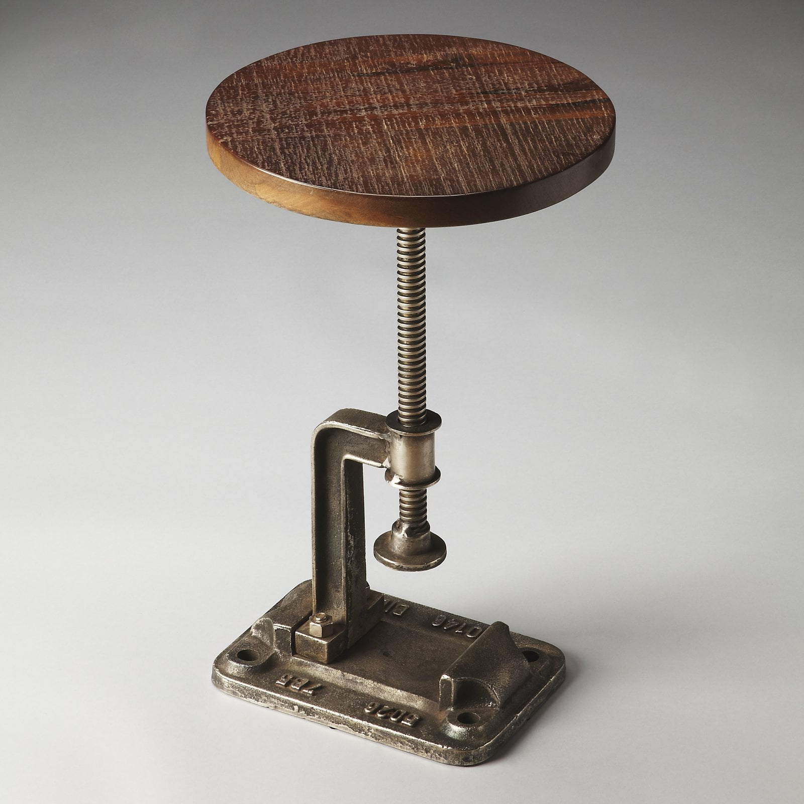 butler ellis industrial chic accent table