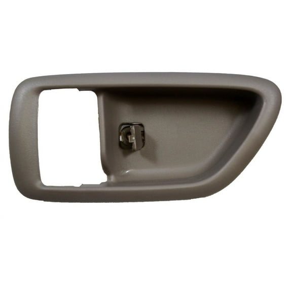PT Auto Warehouse TO-2901G-2LH - Inner Interior Inside Door Handle Trim/Bezel, Gray (Charcoal) - Driver Side Fits select: 2004-2006 TOYOTA TUNDRA, 2001-2007 TOYOTA SEQUOIA