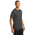 thumbnail image 3 of Port & Company PC61PT Mens Essential Pocket Tees, Charcoal - 4XL Tall, 3 of 4