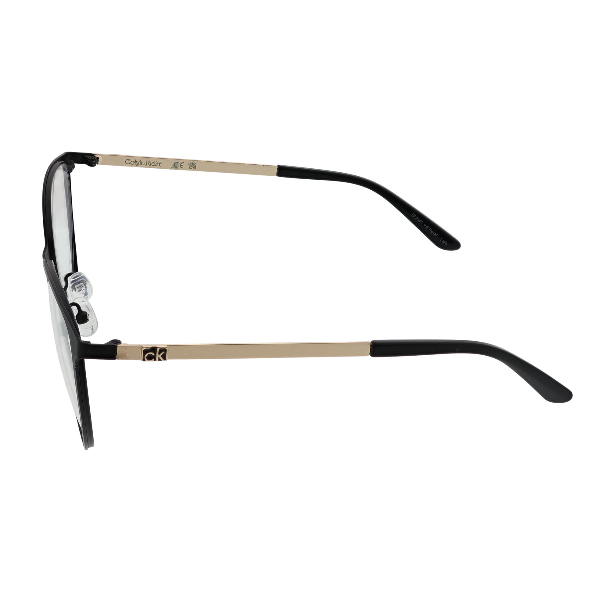 Calvin Klein Womens CK20130G Rx'ble Eyeglasses with Case, Matte Black