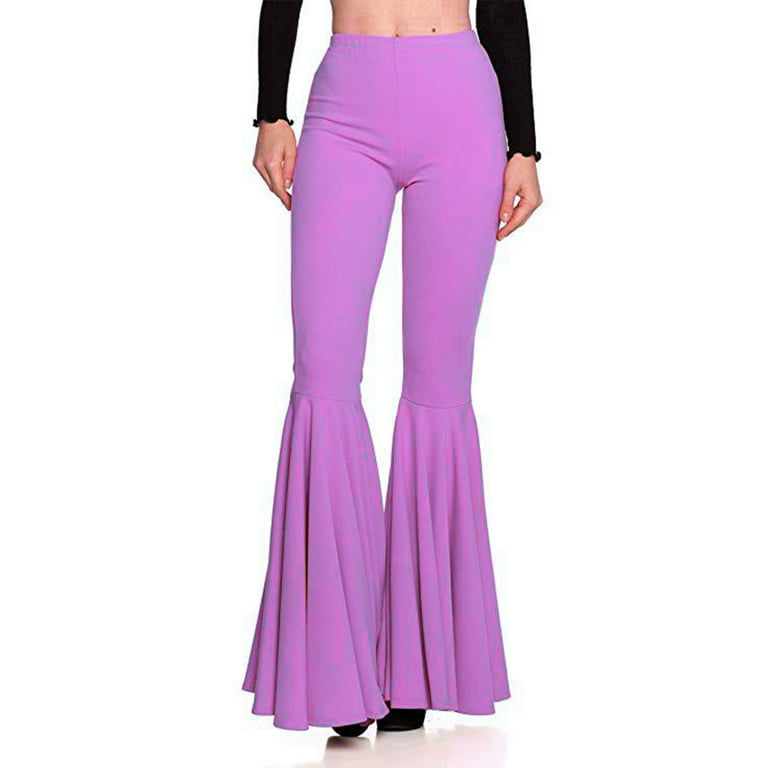 YOURS Curve Purple Wide Leg Trousers