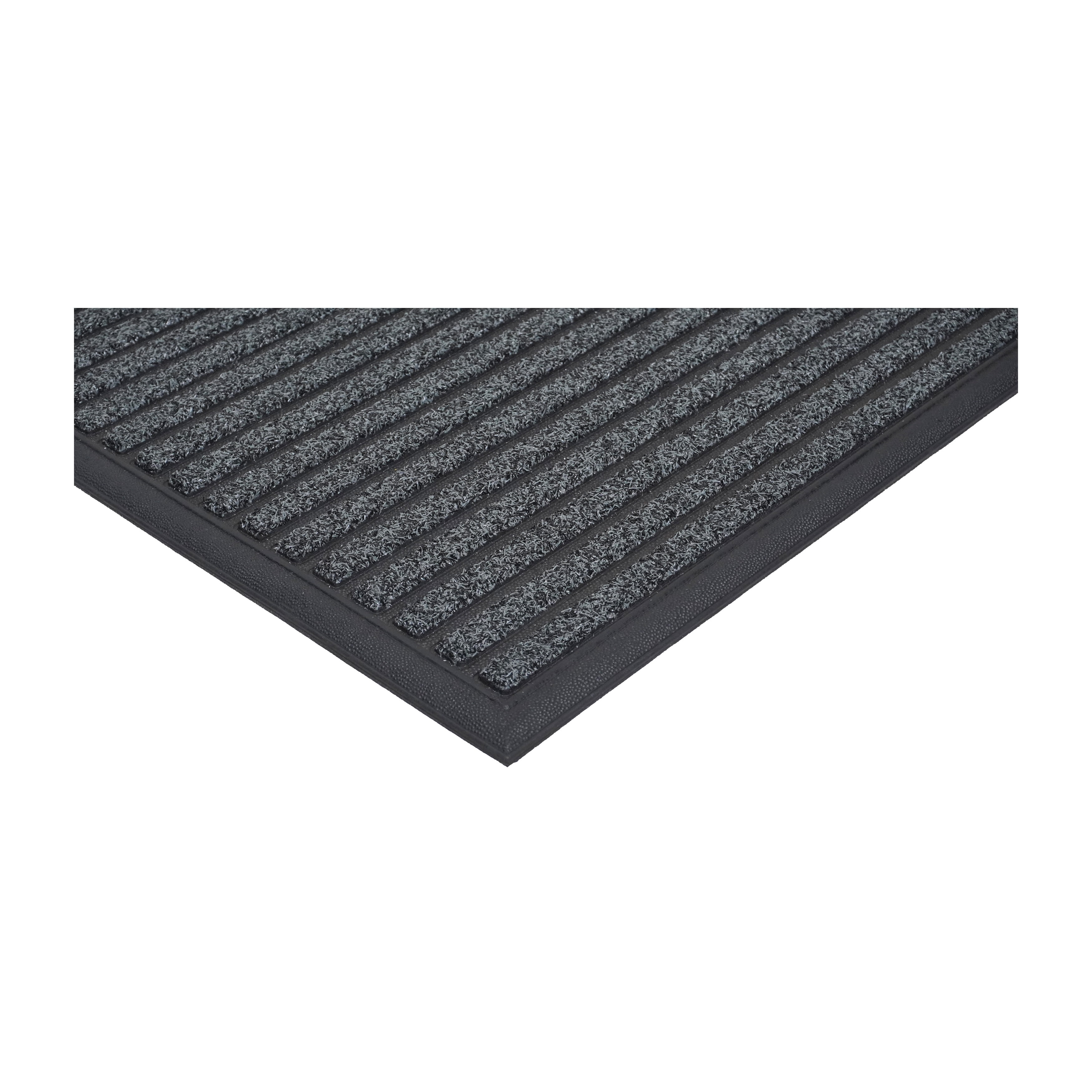 Scraper Eco Rib with rubber Inlay Grey Mat 18" x 30"