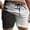 Black, variant on Mens Swim Trunks with Compression Liner 5" Quick Dry Bathing Suit Swim Shorts with Zipper Pockets Board Shorts Swimsuit Dark Blue L