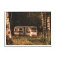 thumbnail image 4 of Stupell Industries Quiet Camper Van Deep Woodland Forest Clearing Photograph White Framed Art Print Wall Art, Design by Daphne Polselli, 4 of 5