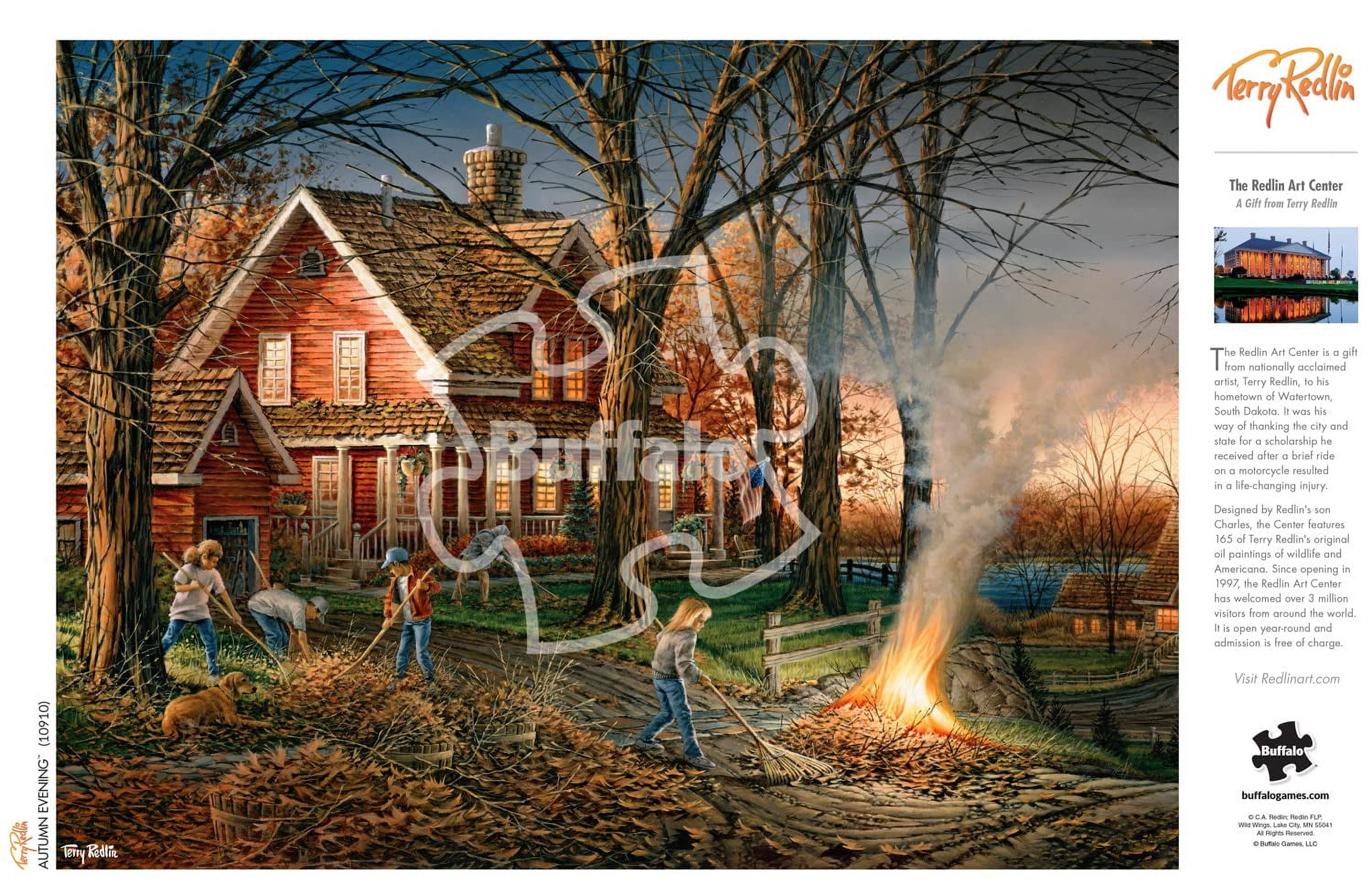 Buffalo Games 1000-Piece Terry Redlin Autumn Evening Jigsaw Puzzle