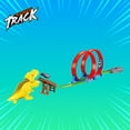 thumbnail image 5 of Pista de Juguete de Carreras con Dinosaurio y Doble Loop de Velocidad + 1 Vehiculo de Juguete, 5 of 5