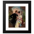 thumbnail image 2 of Franz Dobiaschofsky 15x18 Black Modern Framed Museum Art Print Titled - Faust and Gretchen in the 19th Century (1848), 2 of 5
