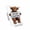 B, variant on Cow Resin Trailer Hitch Cover, 5.12 in Funny Animal Truck Accessory with 4 Interchangeable Signs, 2-Inch Receiver, Weather-Resistant Car Decor