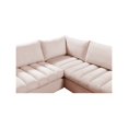 thumbnail image 5 of Meridian Furniture Jacob Pink Velvet Modular Sectional, 5 of 13