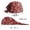 A, variant on Adjustable Stand-Ear Yashmak Print Leisure Baseball Caps Women Hat Black Black
