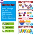 thumbnail image 3 of Set de juguetes Party Favors HAICORO, 51 unidades, Pop Fidget para niños, 3 of 5