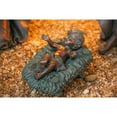 thumbnail image 4 of Evergreen Enterprises Brown Polystone Small Nativity Scenes, 3 Pieces, 4 of 7