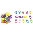 thumbnail image 6 of 120 Pieces Knitting Crochet Locking Stitch Markers Stitch Needle Clip Counter Mix Color Knitting Stitch Counter Crochet Locking Stitch Markers, 6 of 8