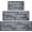Gray-thankful, variant on Kitchen Runner Rugs of 3, Non Slip Cushioned Kitchen Mats for Floor Waterproof Comfort Rugs and Mat Farmhouse Chef Mats Floor Carpet for Sink,Laundry Room