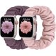 thumbnail image 1 of Paquete de 2 bandas elásticas ajustables compatibles con correa de Apple Watch de 38 mm, 40 mm y 41 mm, linda banda elástica estampada para iwatch Series 8, 7, 6, 5, 4, 3, 2, 1 SE Ultra, mujeres y hom, 1 of 5