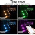 thumbnail image 5 of Kit de luces LED para cubierta, 10 piezas Φ1.22" WiFi Control de teléfono inteligente Bajo voltaje Empotrable RGBW Iluminación de cubierta Impermeable Exterior Patio Camino Escalera Decoración, NegroPaquete de 10 esquí esquí Gafas de esquí, 5 of 5