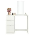 thumbnail image 5 of Ktaxon Modern Vanity Table with Mirror and , White finish, 5 of 14