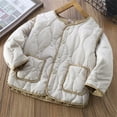 thumbnail image 2 of Lovzfmll Manteau Matelassé Réversible pour Garçons et Filles, Fermeture Éclair Bidirectionnelle à l'Avant Ouverte, Manteau d'Hiver Polyvalent et Chaud pour l'Extérieur pour 5-13 Ans, 2 of 3