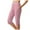 Light Pink, variant on vigerkar Women's High-Waisted Yoga Pants – Side-Slit Workout Capris with Pockets, Athletic Stretch Lounge Pants Black, XL