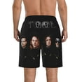 thumbnail image 3 of Tool Band Singer Men's Beach Shorts Swim Trunks Casual Quick Dry Board Shorts Swimwear with Mesh Lined and Pockets, 3 of 8