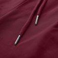thumbnail image 5 of Iugvhana Womens Casual Cotton Linen Shorts Elastic Waist Drawstring Relaxed Fit Shorts Straight Leg Breathable Summer Lounge Shorts with Pocket Wine M, 5 of 9