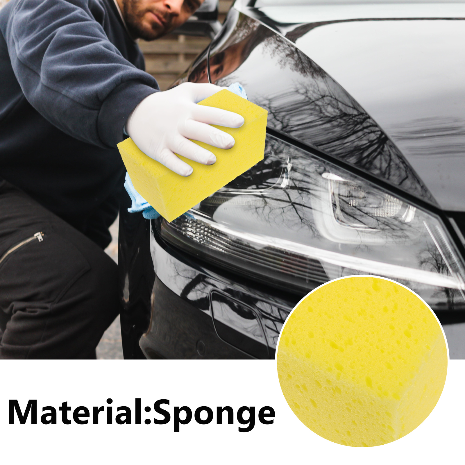 Car Cleaning Giant Sponges For Water Games 24 Pack Car Wash Sponges ...