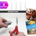 thumbnail image 3 of Amazing Goop All Purpose Glue 3.7 Ounce 109.4mL Tube Industrial Strength Adhesive Dries Clear, 4 Snip Tip Applicator Tips and Pixiss Spreader Tools Set, 3 of 6